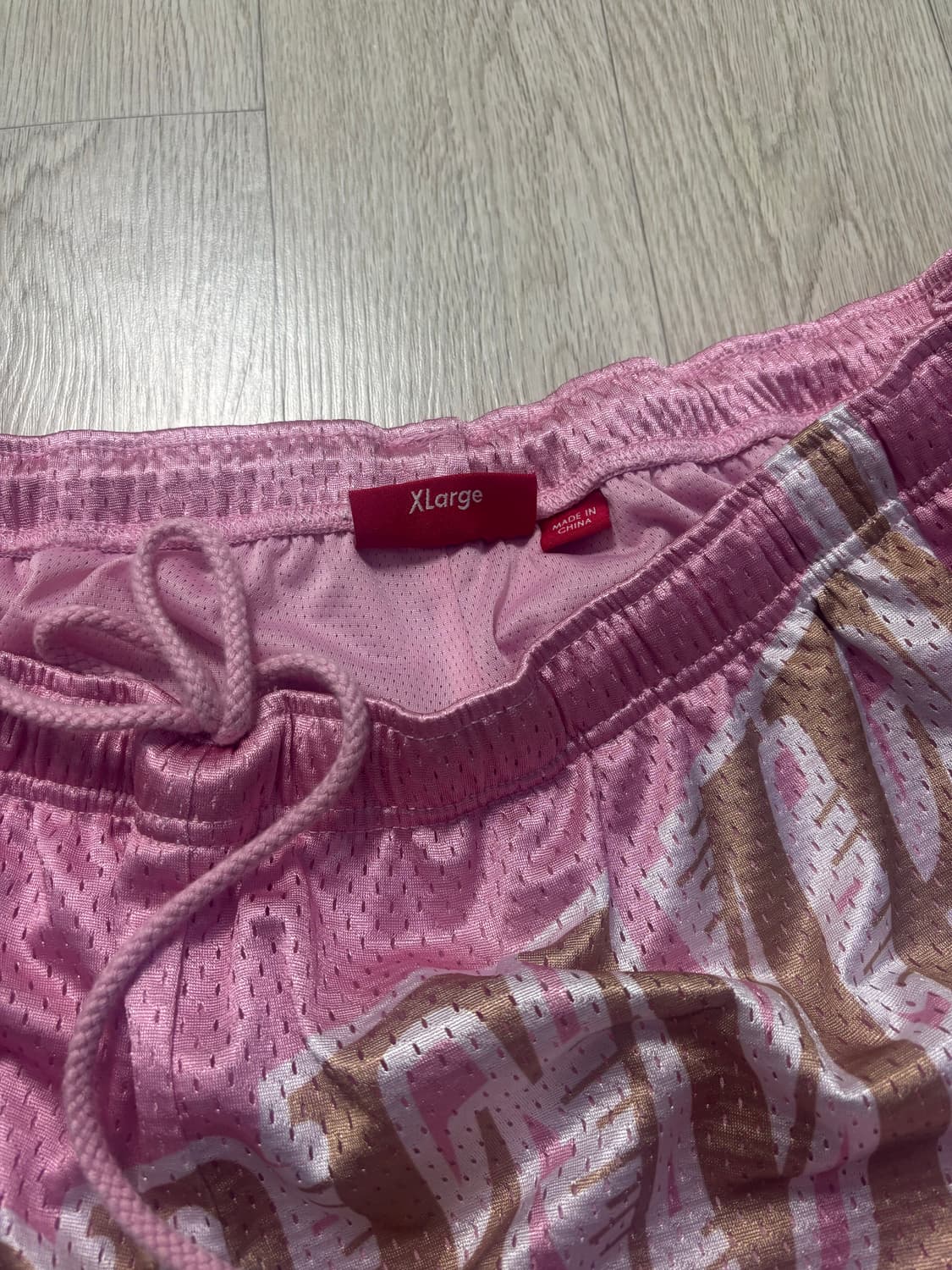 슈프림 슬랩 샷 메쉬 쇼츠 핑크 - 23SS 상품이미지4