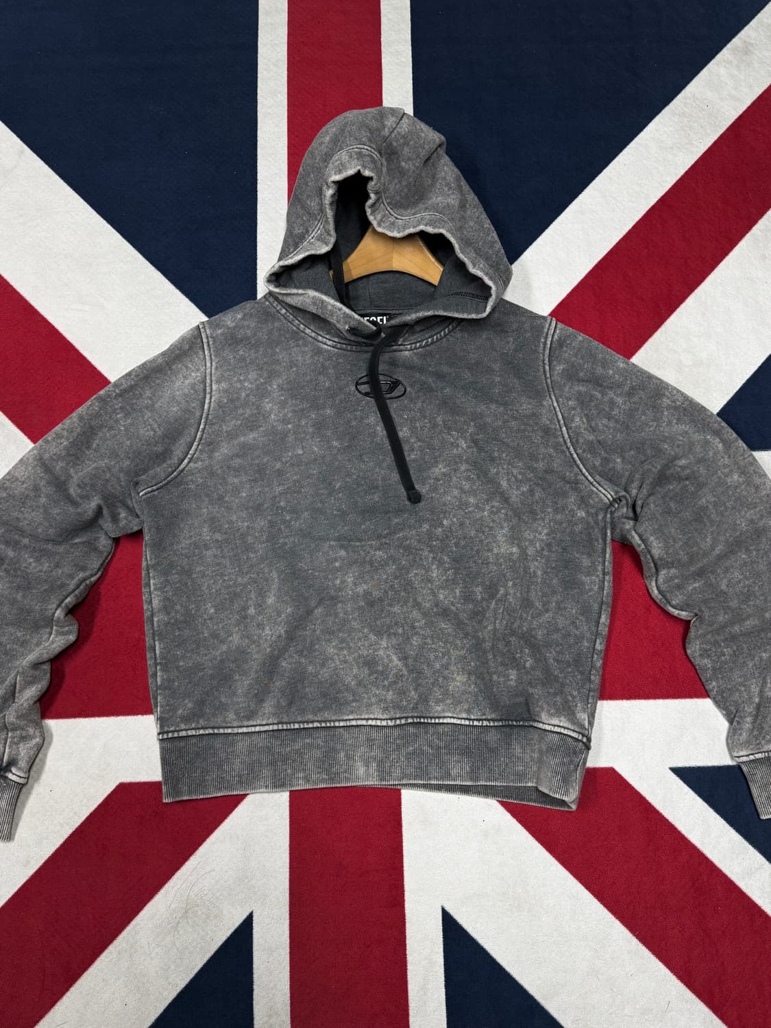 디젤 스톤워시드 후디 상품이미지1