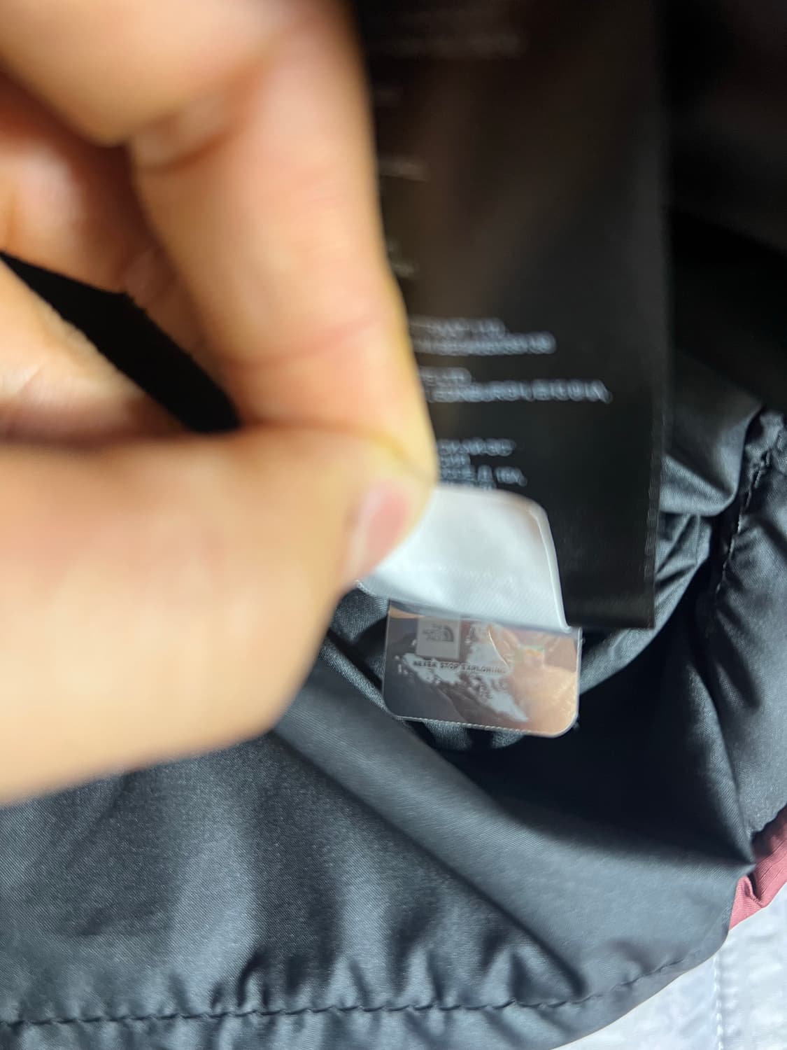 여성) 노스페이스 숏크롭 패딩 XS 상품이미지7