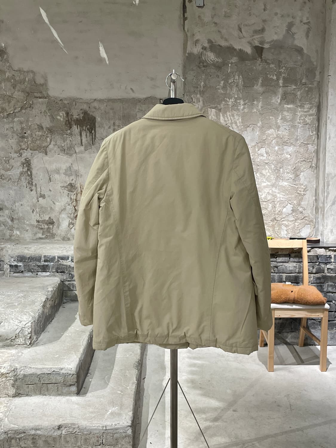 질샌더 슈크림 히든 버튼 누빔 자켓 상품이미지6