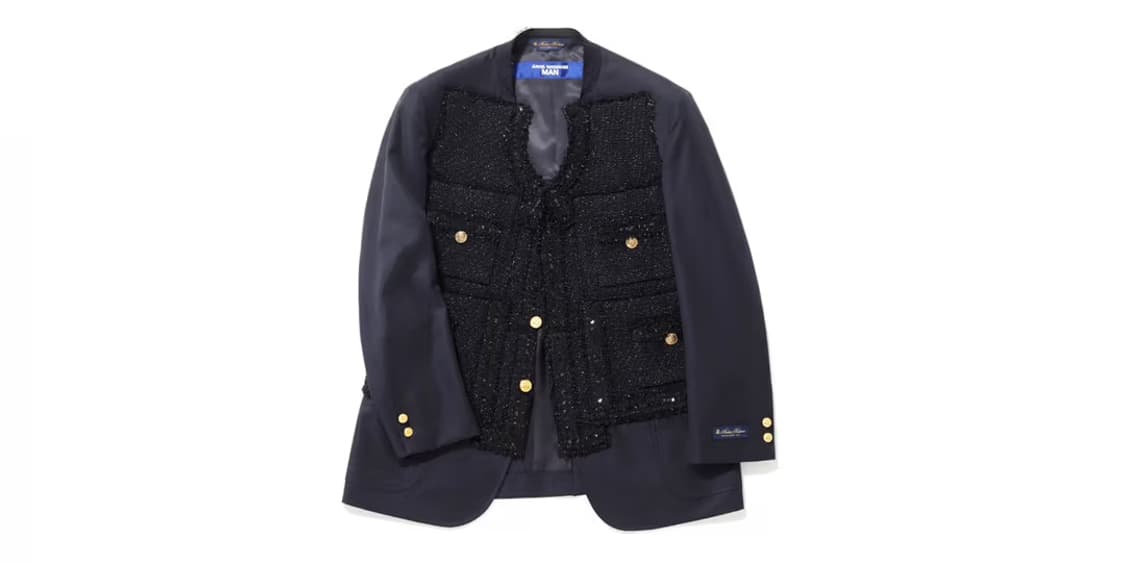 준야 와타나베 x 브룩스 브라더스 트위드 도킹 자켓  상품이미지1