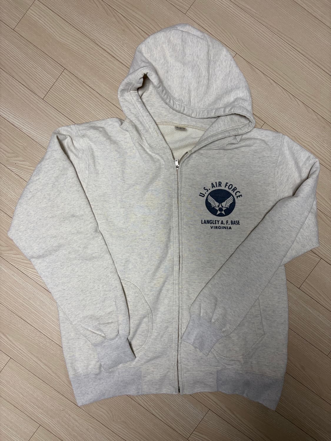 버즈릭슨 후드집업 오트밀 새상품급 상품이미지1