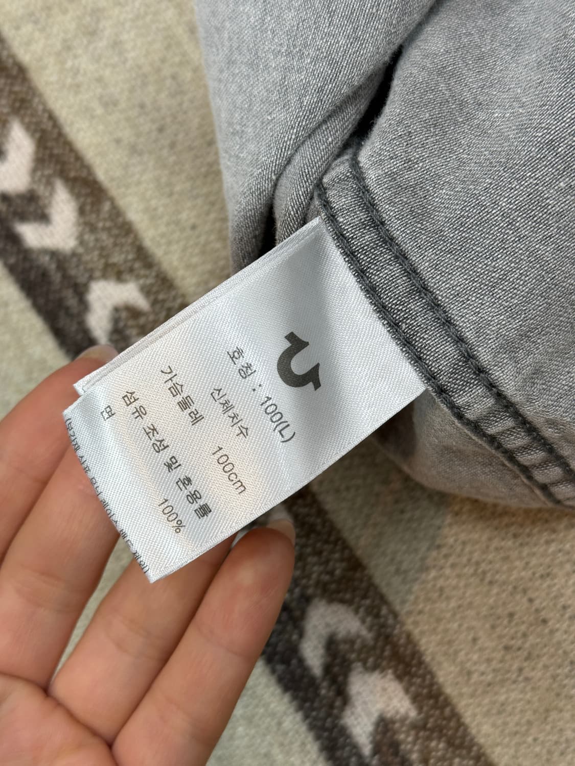 트루릴리전 25FW 데님 셔츠 상품이미지5