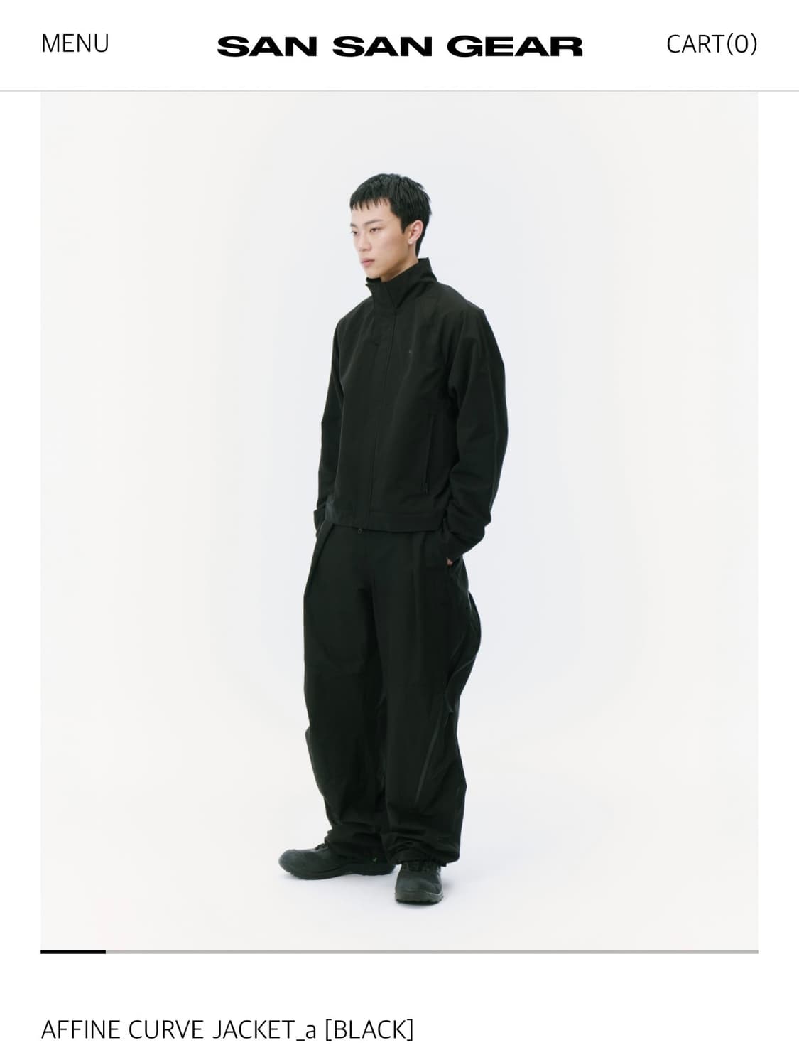 산산기어 어파인 자켓 3사이즈 상품이미지1