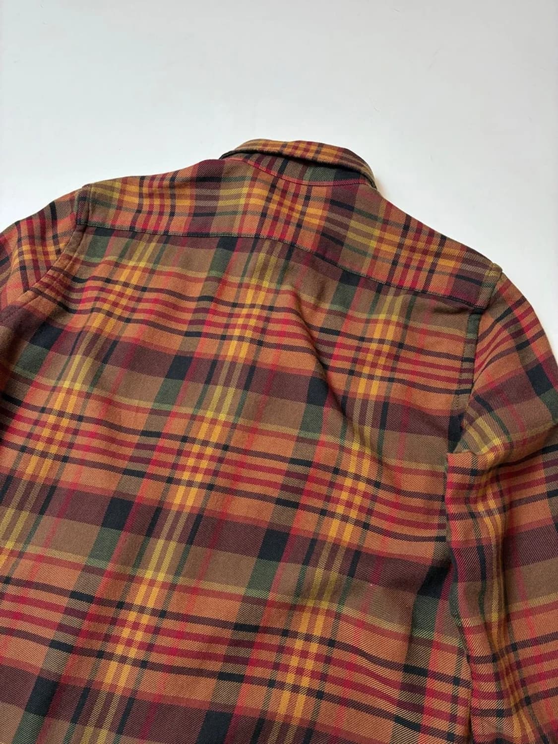 폴로 랄프로렌 브라운 타탄 체크 셔츠 PN9307 상품이미지6