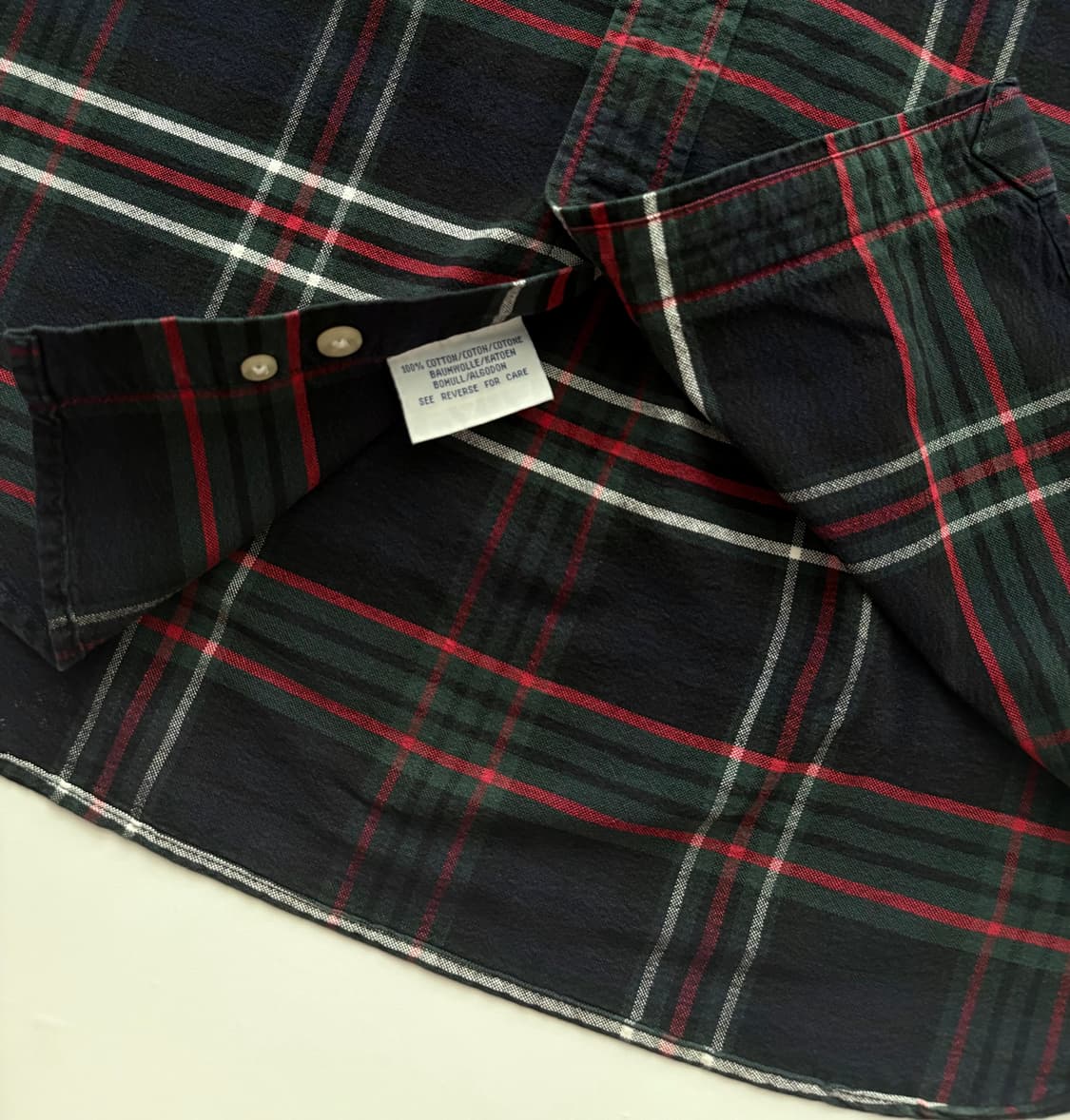 Polo 폴로랄프로렌 빈티지 타탄 체크 셔츠 상품이미지5