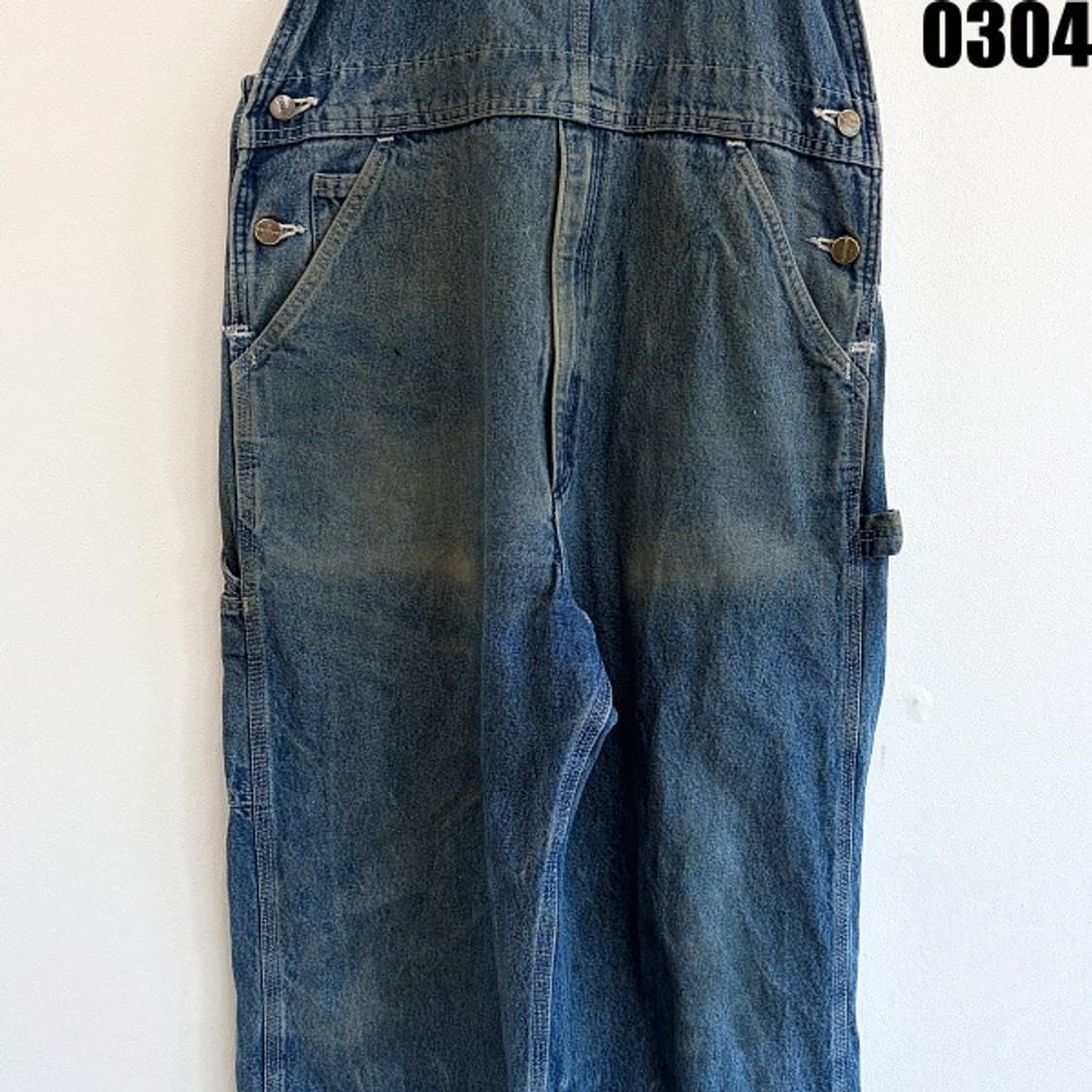 칼하트 데님 오버롤 워크 팬츠 34X30 0304  상품이미지5