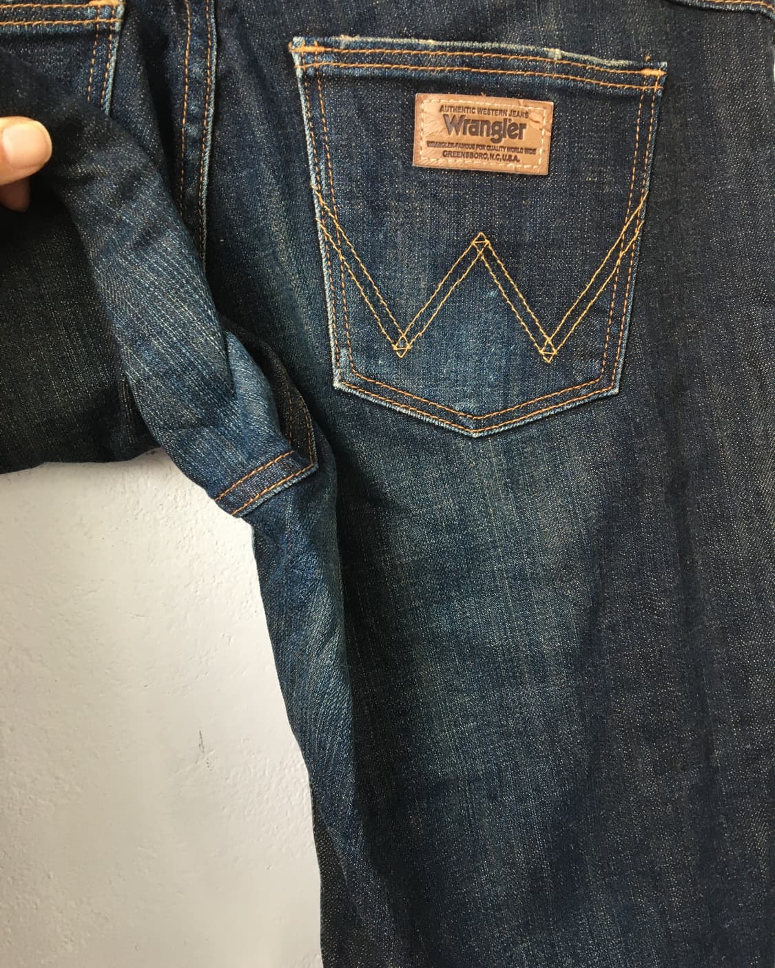 Wrangler washing denim pants 상품이미지8