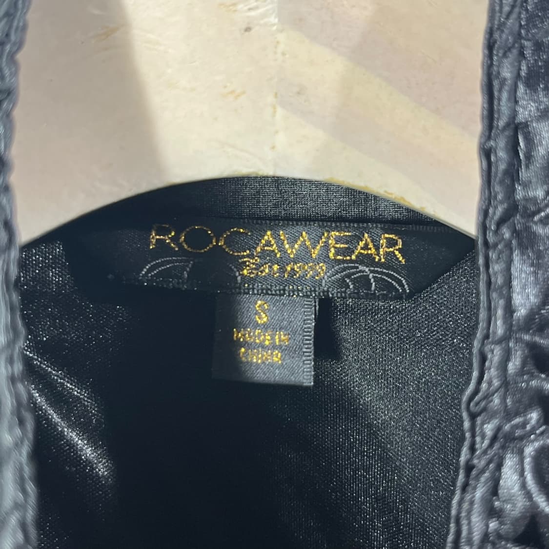 [ROCAWEAR] 로카웨어 셔링 디테일 글로시 블루종 상품이미지5
