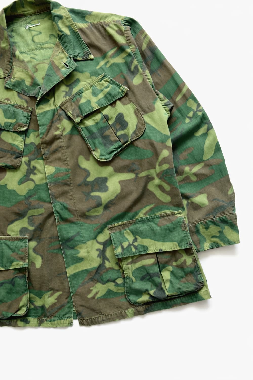 60's 미군 ERDL 카모 정글 퍼티그 자켓 M-R 상품이미지5