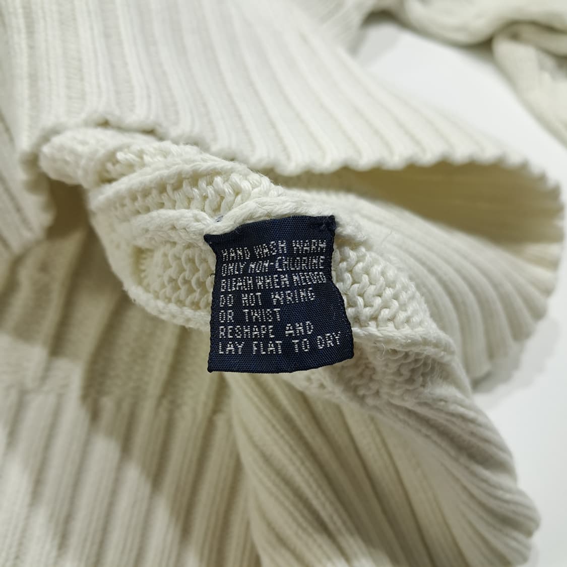 CL066 L 폴로 골프 90s 크림 화이트 시그니처 쉴드 엠블럼 케이 상품이미지5