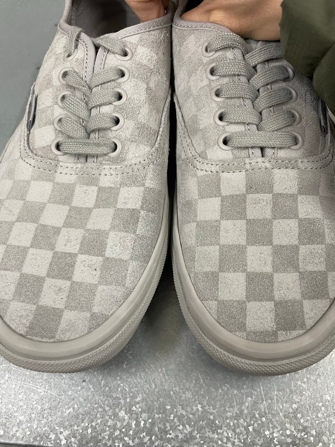 반스 어센틱 체커보드 그레이 275 상품이미지7