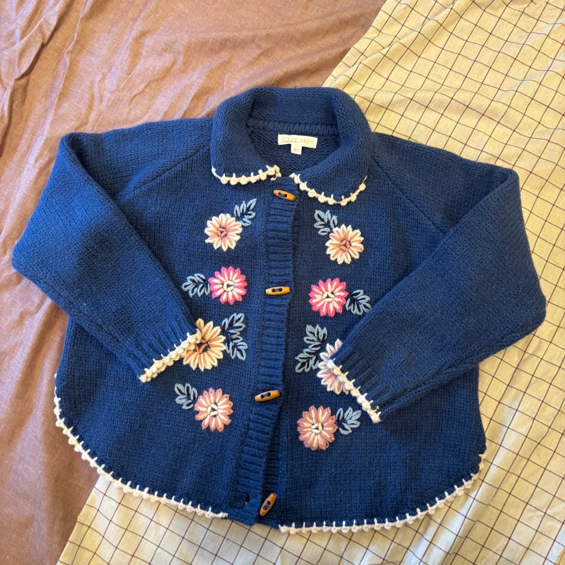 루이스미샤 24fw 플라워 가디건(8y)   상품이미지3