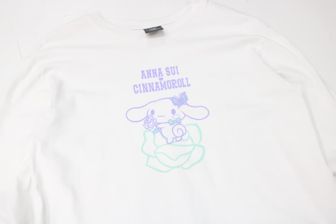 안나수이 산리오 GU 콜라보 긴팔티셔츠 상품이미지2