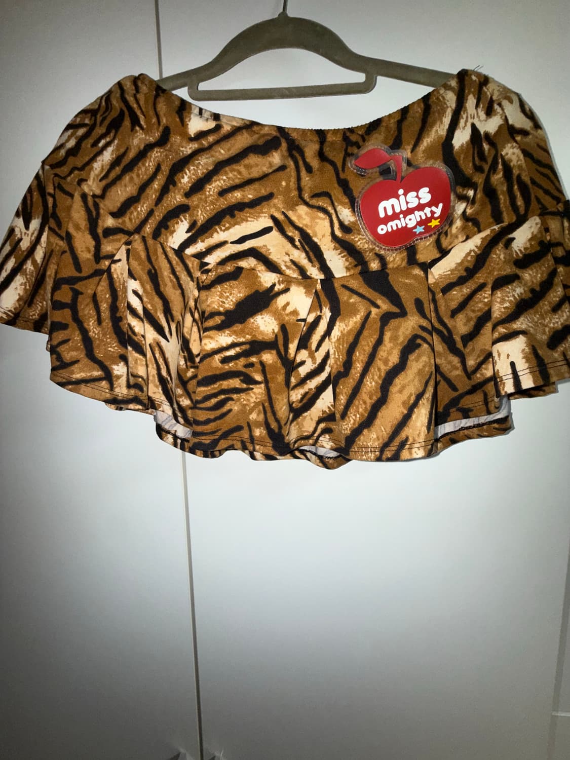 Omighty miss omighty skort in tiger 스코트 상품이미지3