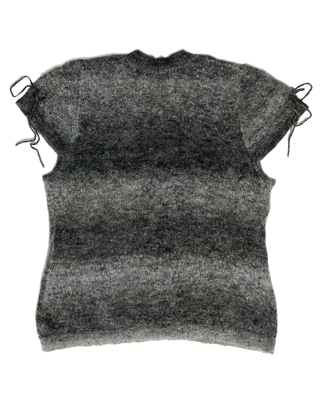 Vintage 니트 반팔 가디건  상품이미지2