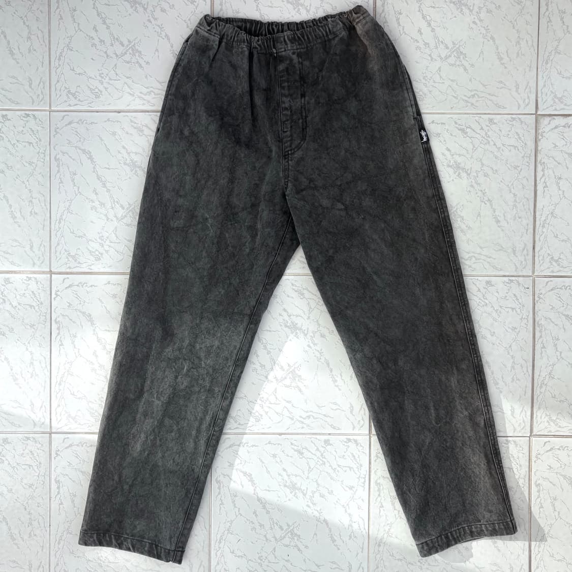 STUSSY WASHED CANVAS BEACH PANTS 상품이미지1