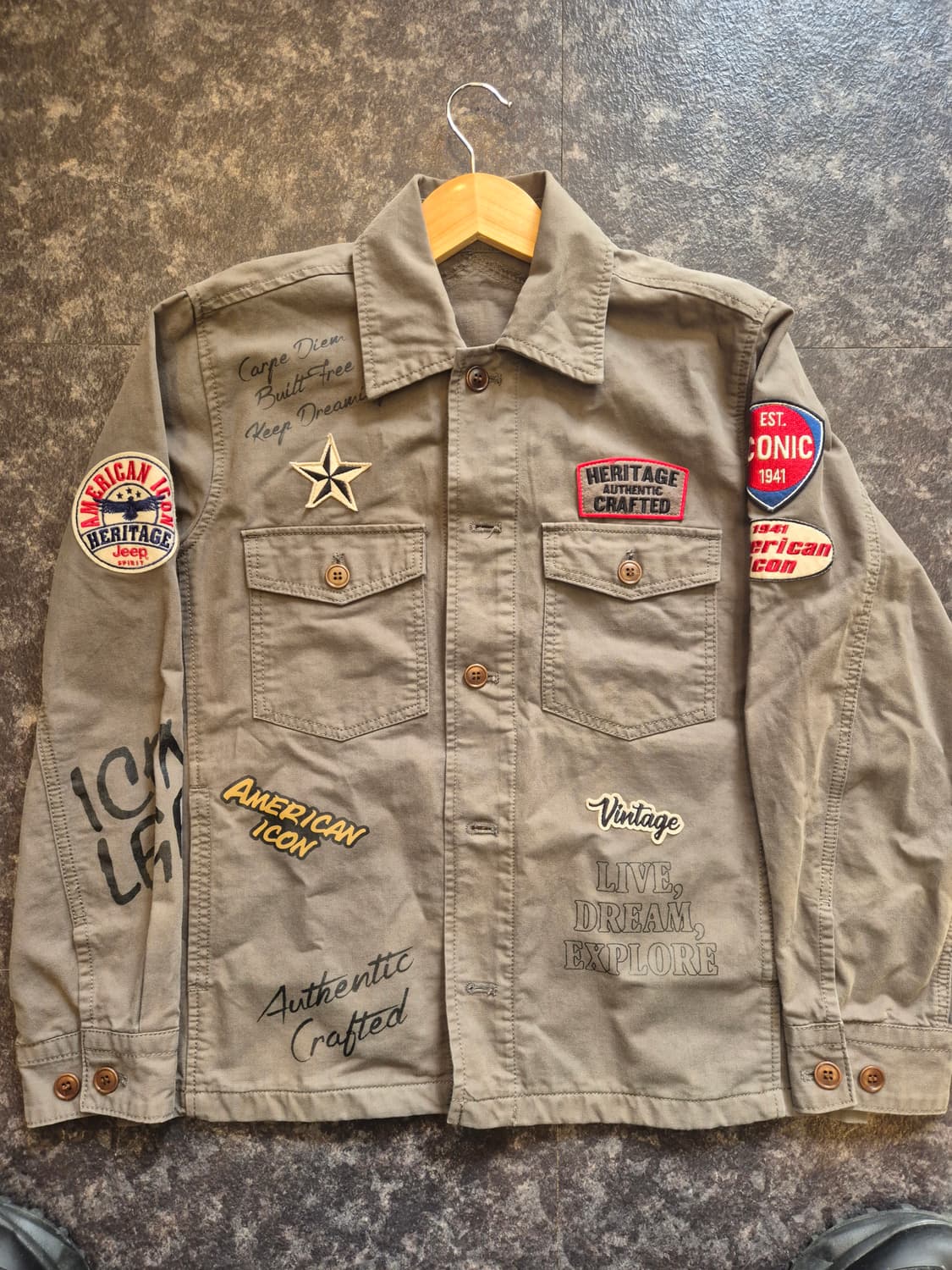 #Jeep 워크 자켓 판매합니다 - F 상품이미지1