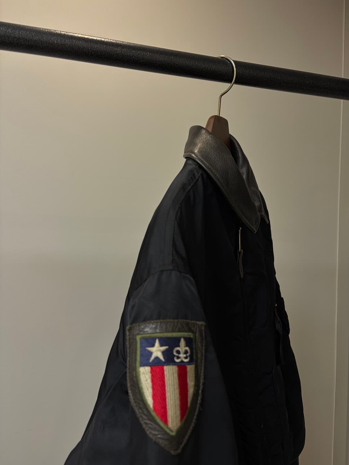 (L) 90s 알파인더스트리 CWU-45P 플라이트 ma-1 봄버 USA 상품이미지3