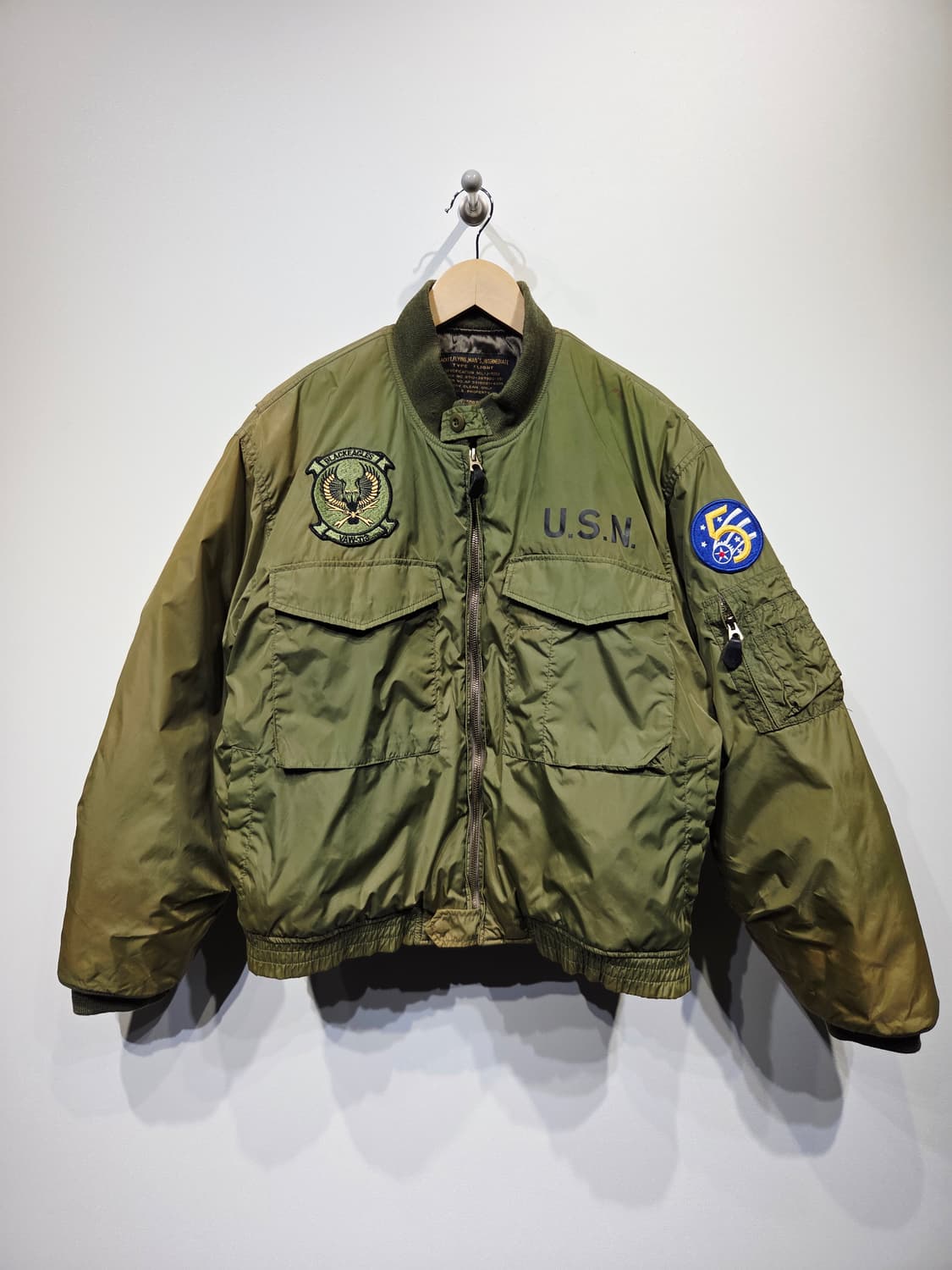 U.S.N. 빈티지 G-8 항공 야상 점퍼_M 상품이미지2