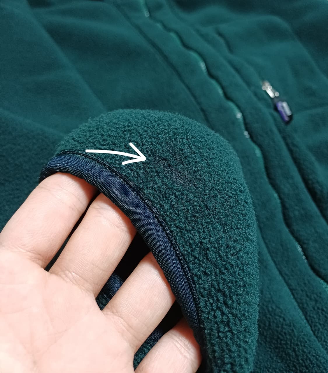 [L] 파타고니아 USA 신칠라 플리스 자켓 헌터 그린 상품이미지8