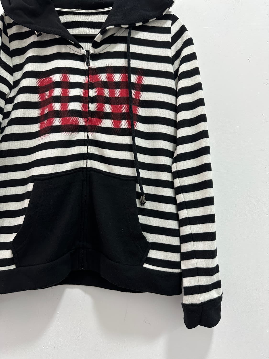 Frantic Candy stripe blow hood zip 상품이미지5