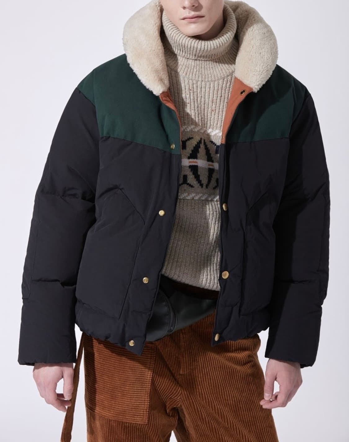 customellow 양털 구스다운 패딩 상품이미지9