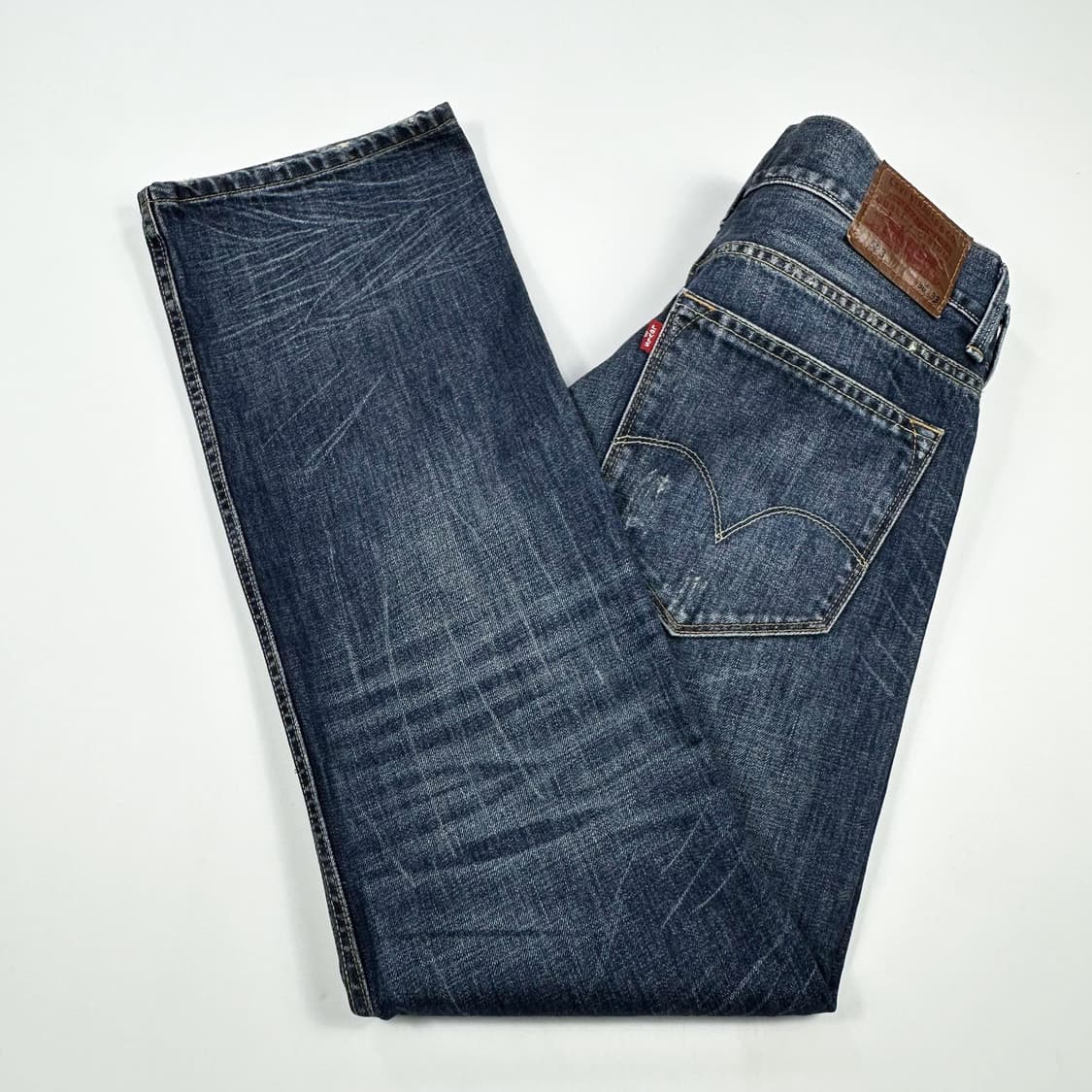 36 리바이스 523 루즈 스트레이트 워싱 데님팬츠 상품이미지1