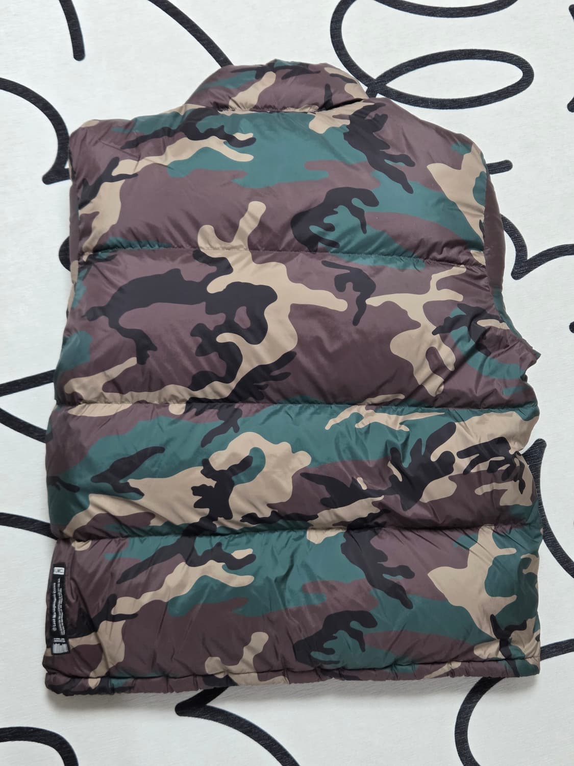 LMC OG PUFFER DUCK DOWN 눕시 카모 패딩 L 상품이미지10