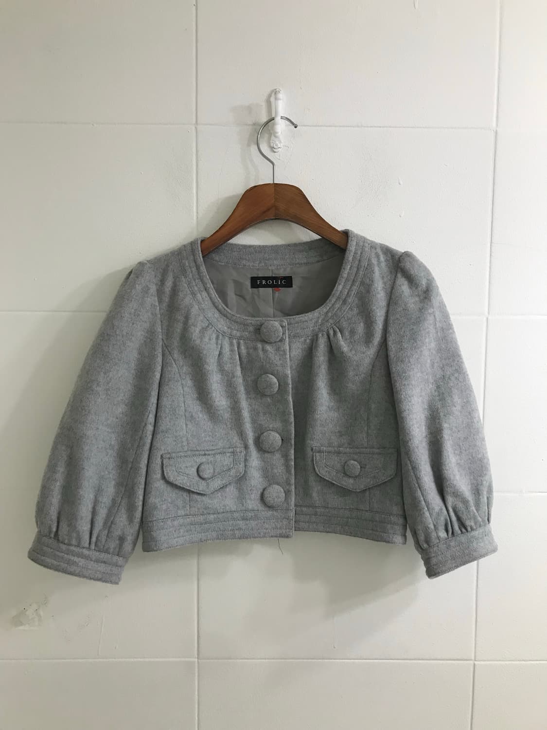 그레이 너드 니혼진 모리걸 겨울 코디세트 상품이미지5