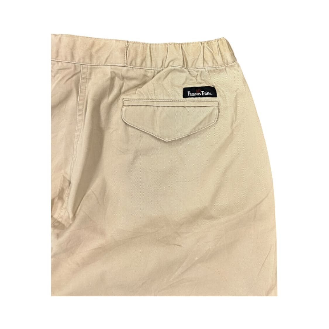 L) 빈티지 JPN 베이지 버클 스트랩 코튼 반바지 BC-039 상품이미지5