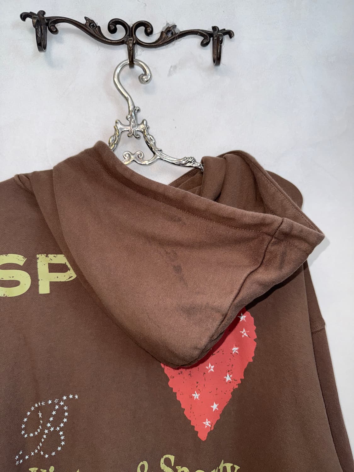 Bittercells Star Sporty hood zipup brown 상품이미지9