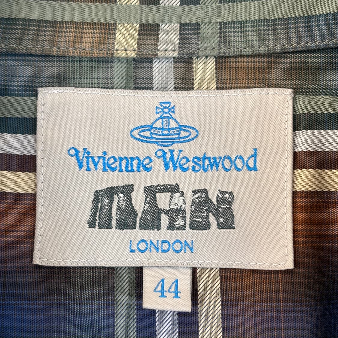 비비안 웨스트우드 체크 셔츠 상품이미지8