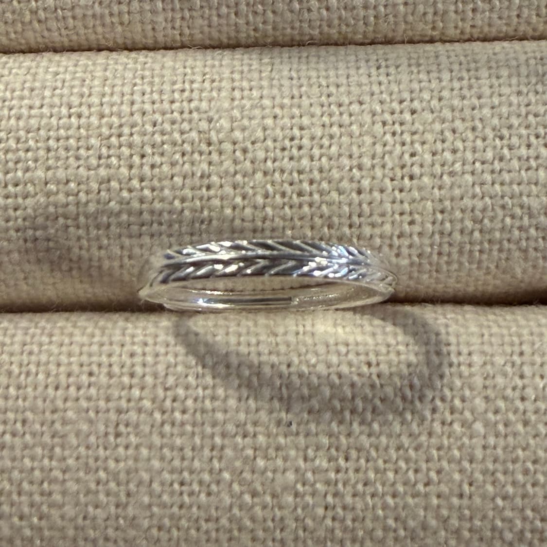 새상품 여성 오픈링 빗살 반지 은반지 실버링 상품이미지4