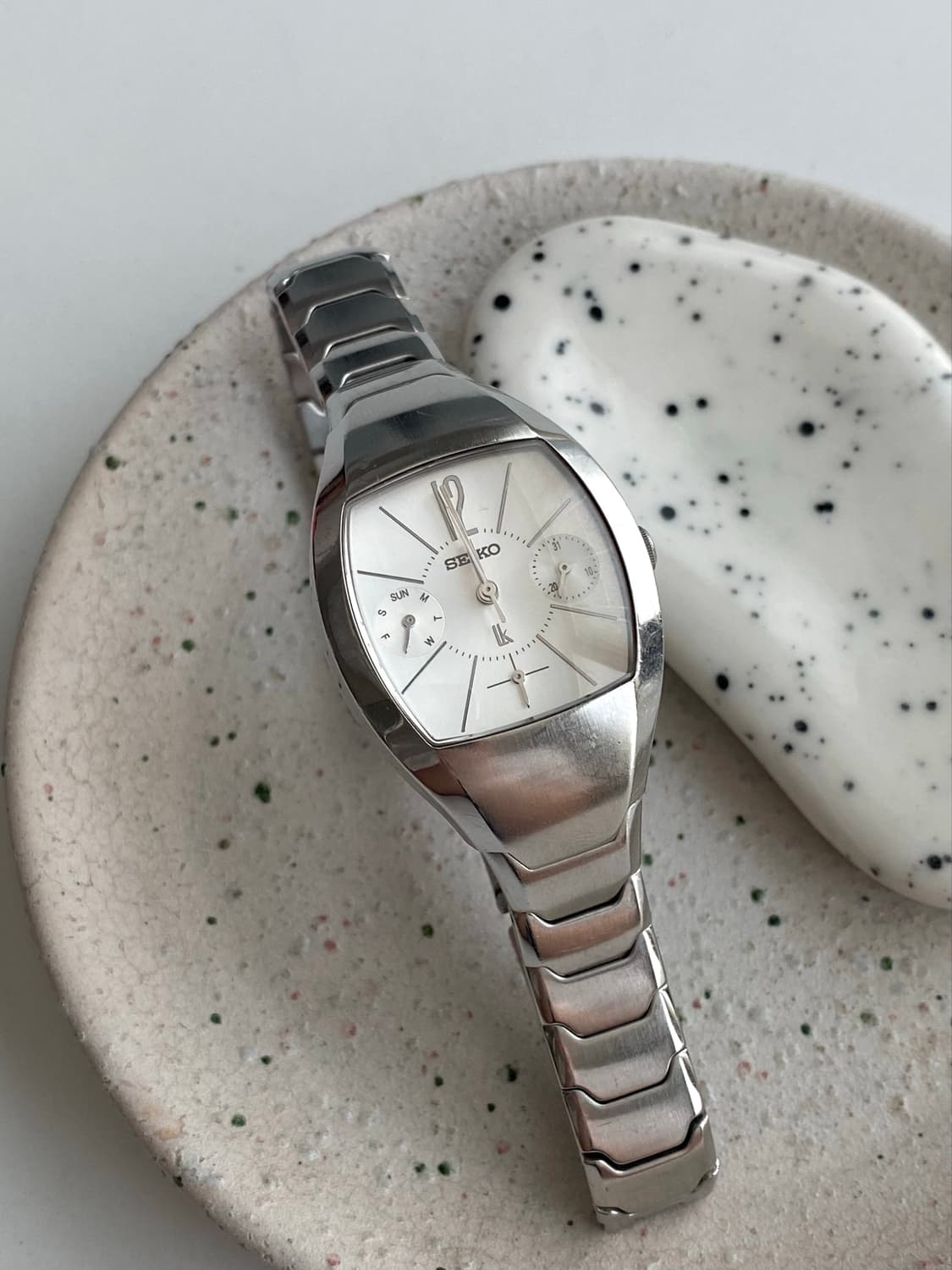 Seiko 세이코 lk 루키아 쉘 실버 화이트 상품이미지1