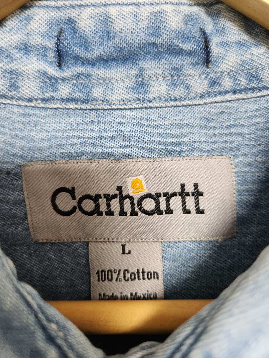 칼하트Carhartt 데님 셔츠 L - S193 상품이미지4
