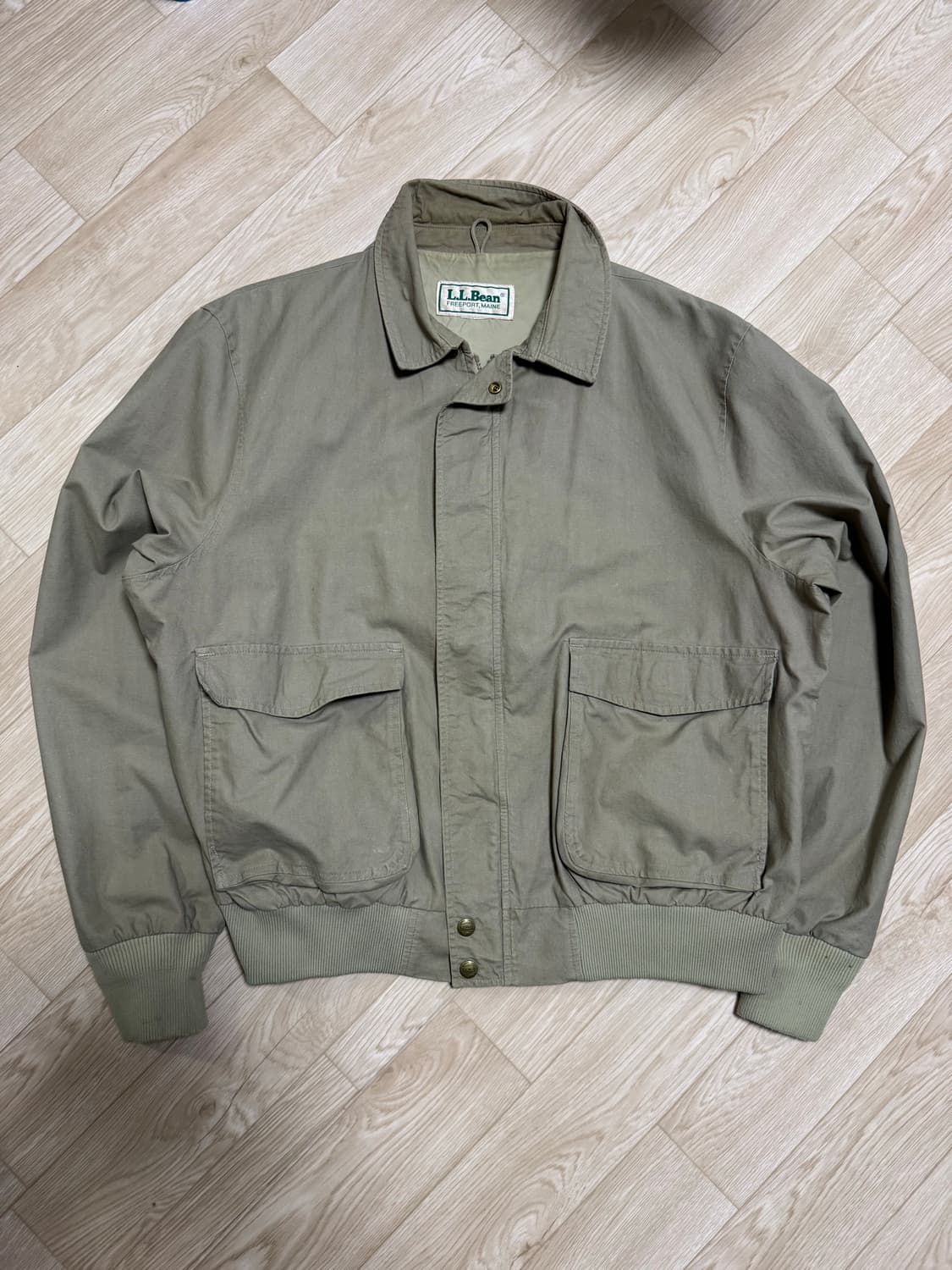 80년도 엘엘빈 A2 코튼자켓 상품이미지1