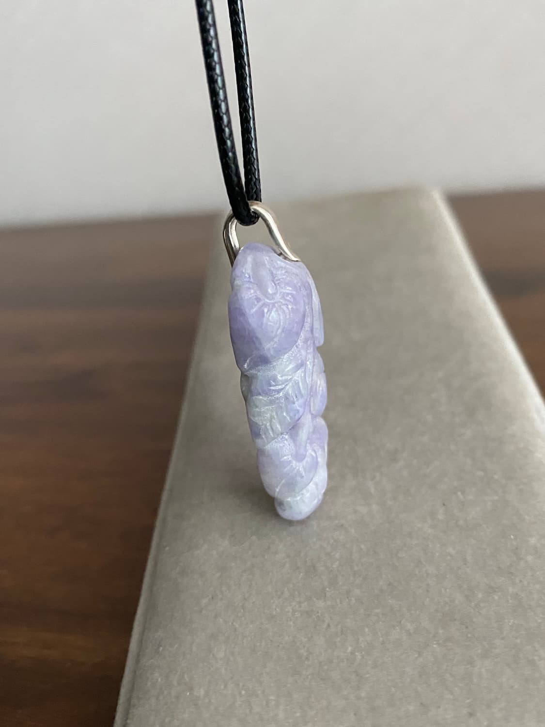라벤더 제이드 원석 목걸이(925 SILVER) 상품이미지5