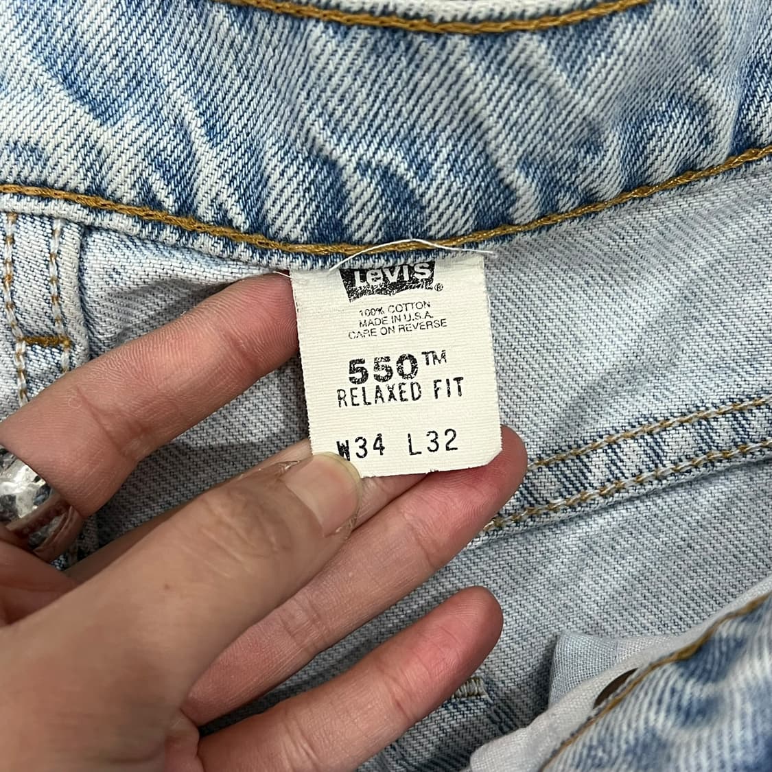 usa 리바이스 550 데님팬츠 s07791 상품이미지8