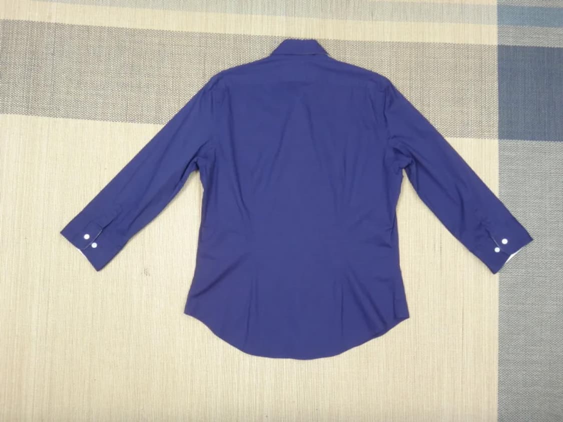 (6size) 랄프로렌 스포츠 여성 네이비 솔리드 셔츠 상품이미지2