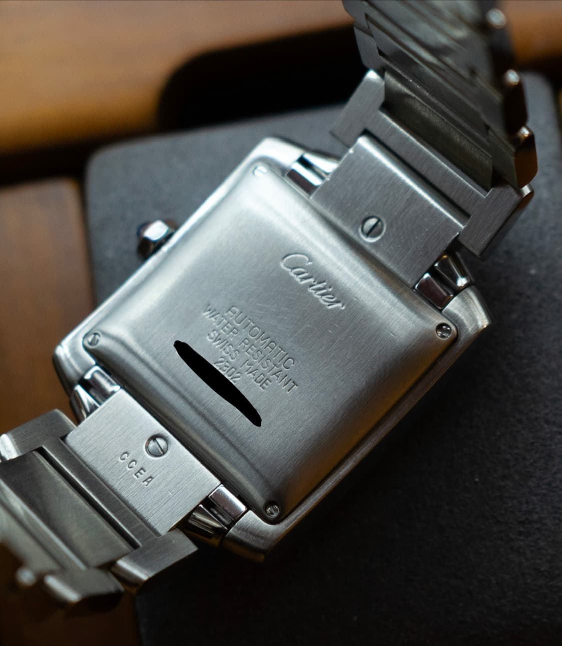 까르띠에 탱크 프랑세즈 L 오토매틱 시계 상품이미지2