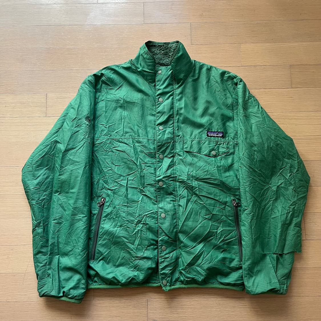 파타고니아 글리세이드 리버시블 파일 자켓 올드 모델 상품이미지3