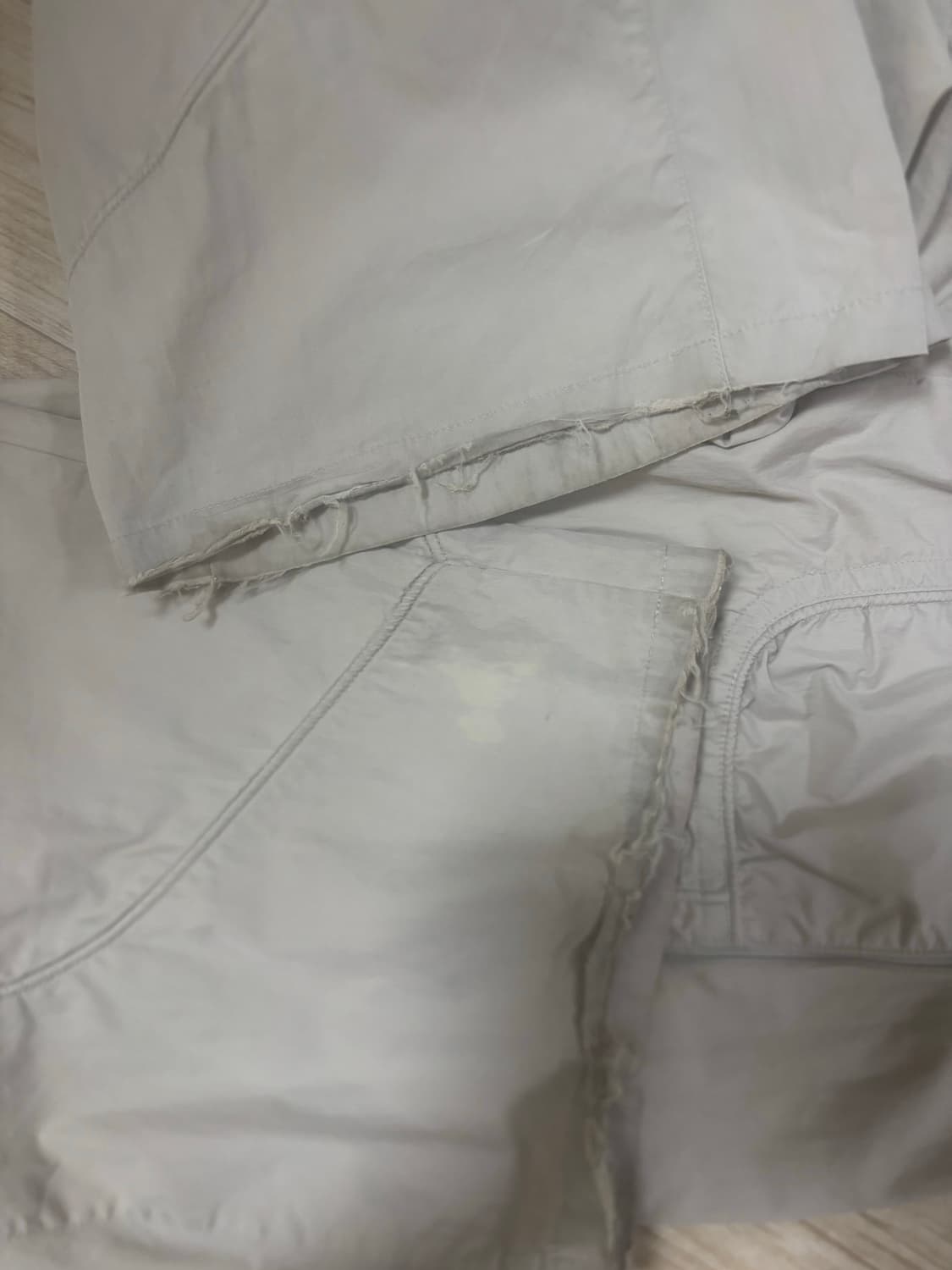 코이세이오 SIDE ZIPPER LINE PANTS BEIGE 1 상품이미지2