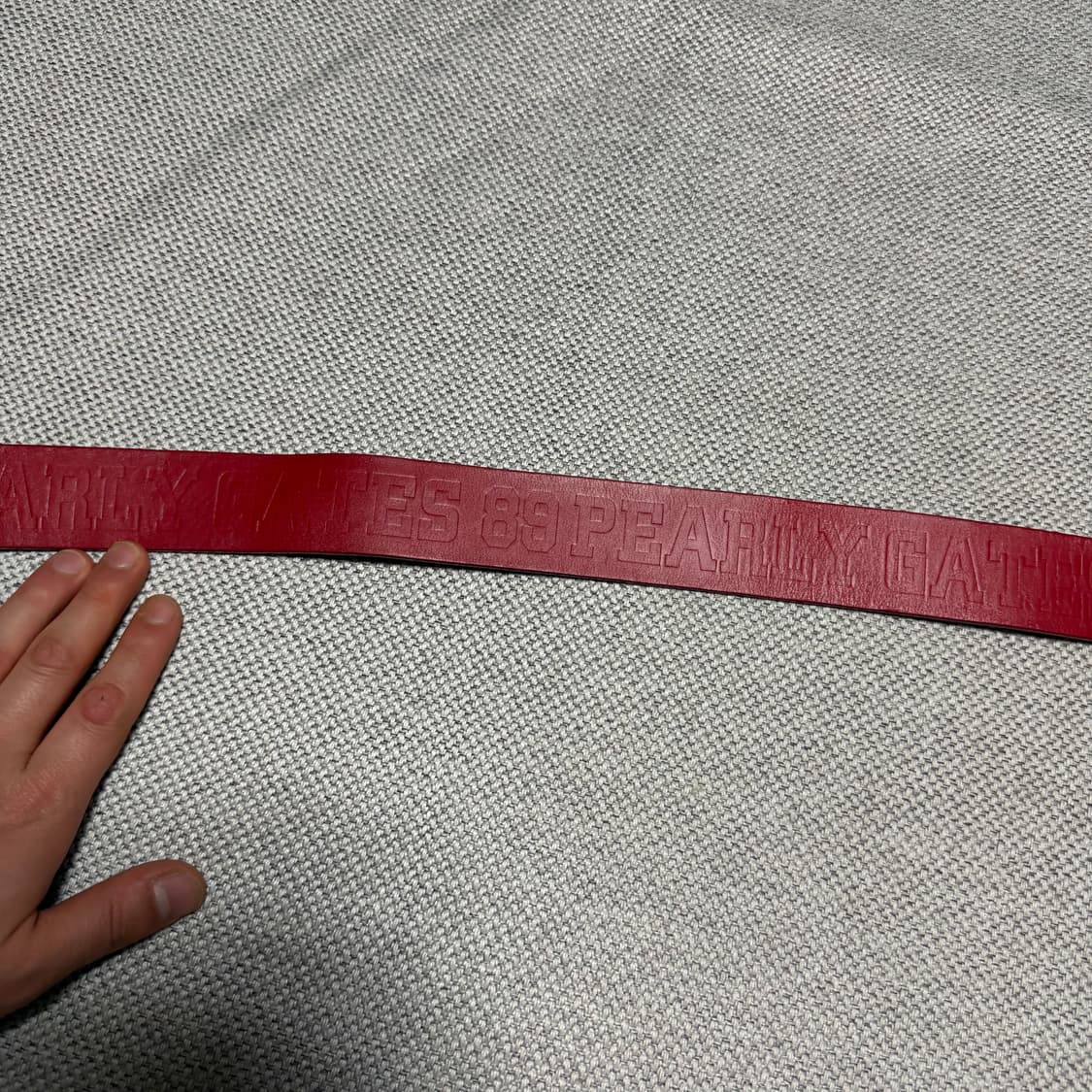 파리 게이츠 가죽 골프 벨트 상품이미지3