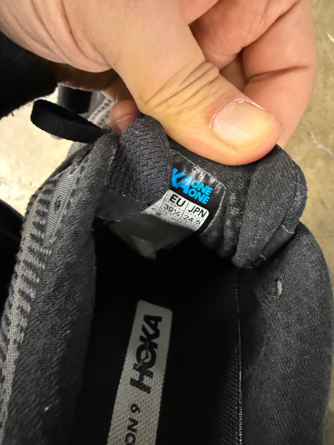 호카 클리프톤 9 블랙 245mm 상품이미지6