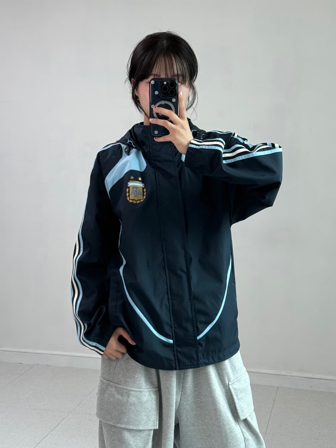 아디다스 아르헨티나 바람막이 상품이미지1