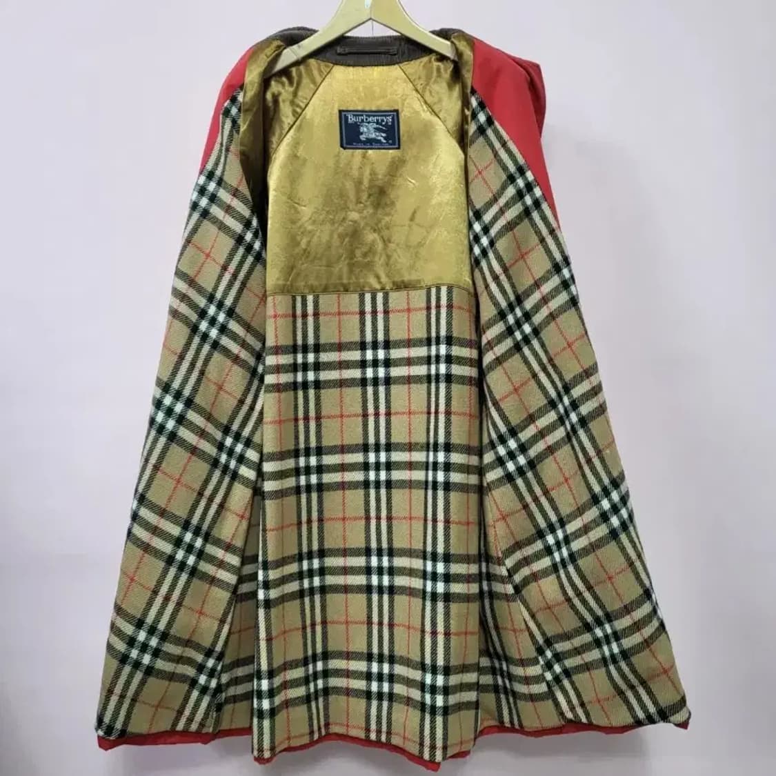 버버리 레드 코트 66 상품이미지4