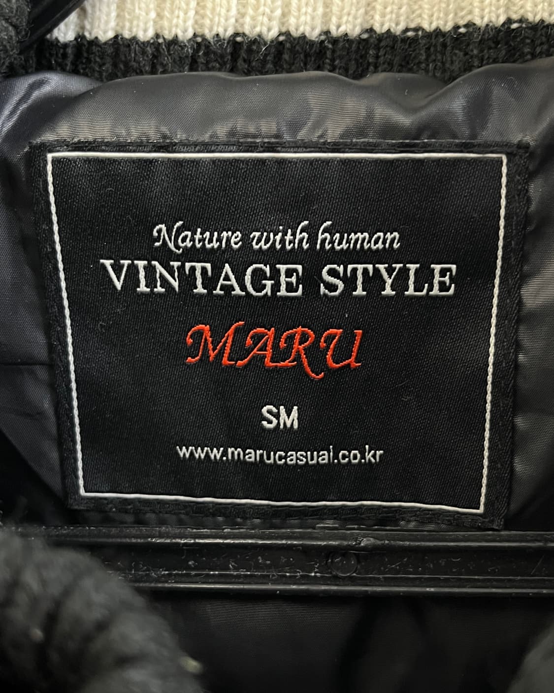 올드 빈티지 유광 패딩 점퍼 블랙 상품이미지8