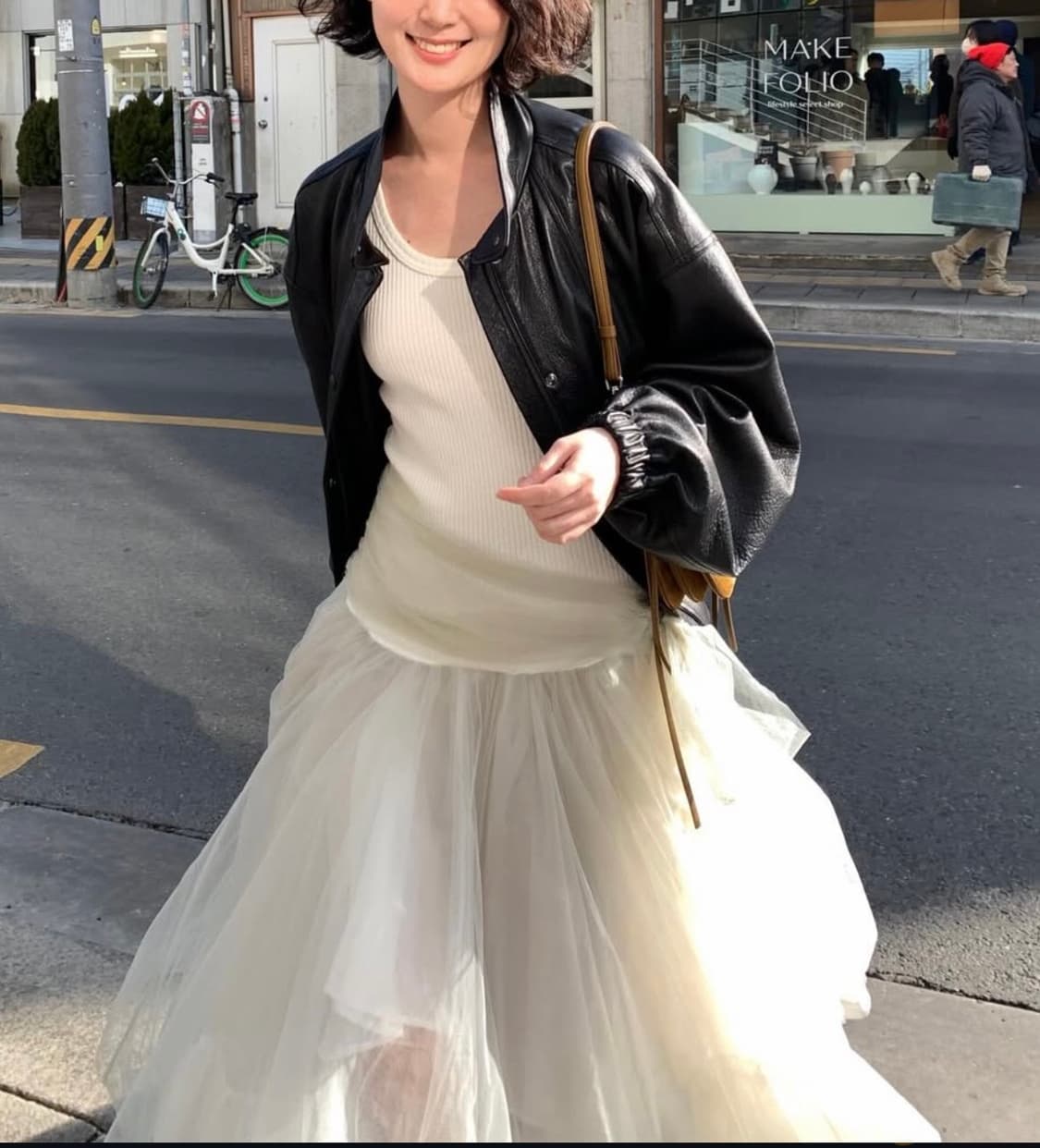 ribbonbit caden leather jacket 상품이미지6