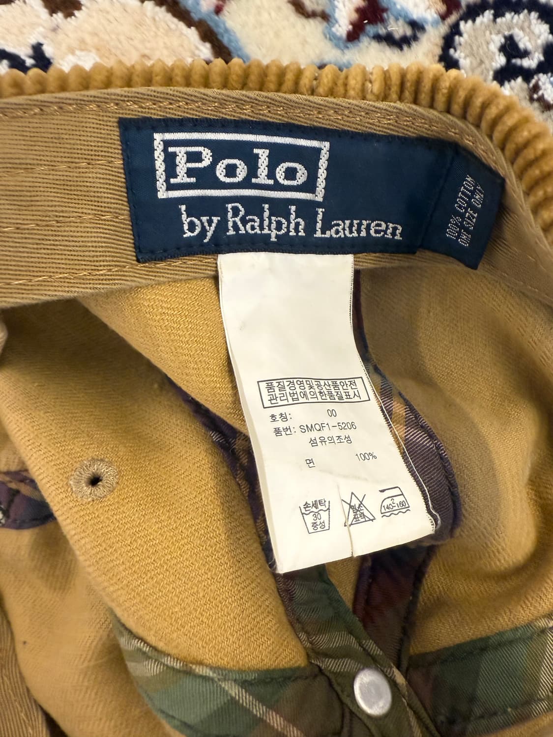 Polo Ralph Lauren 코듀로이 볼캡 상품이미지4